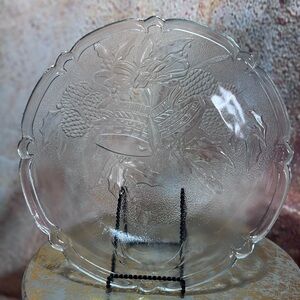 Vintage Gibson Holiday Time Christmas Platter